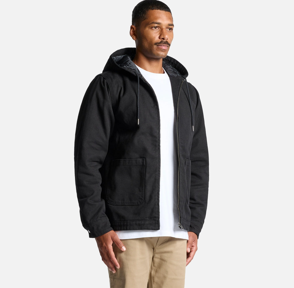 Canvas Hooded Jas