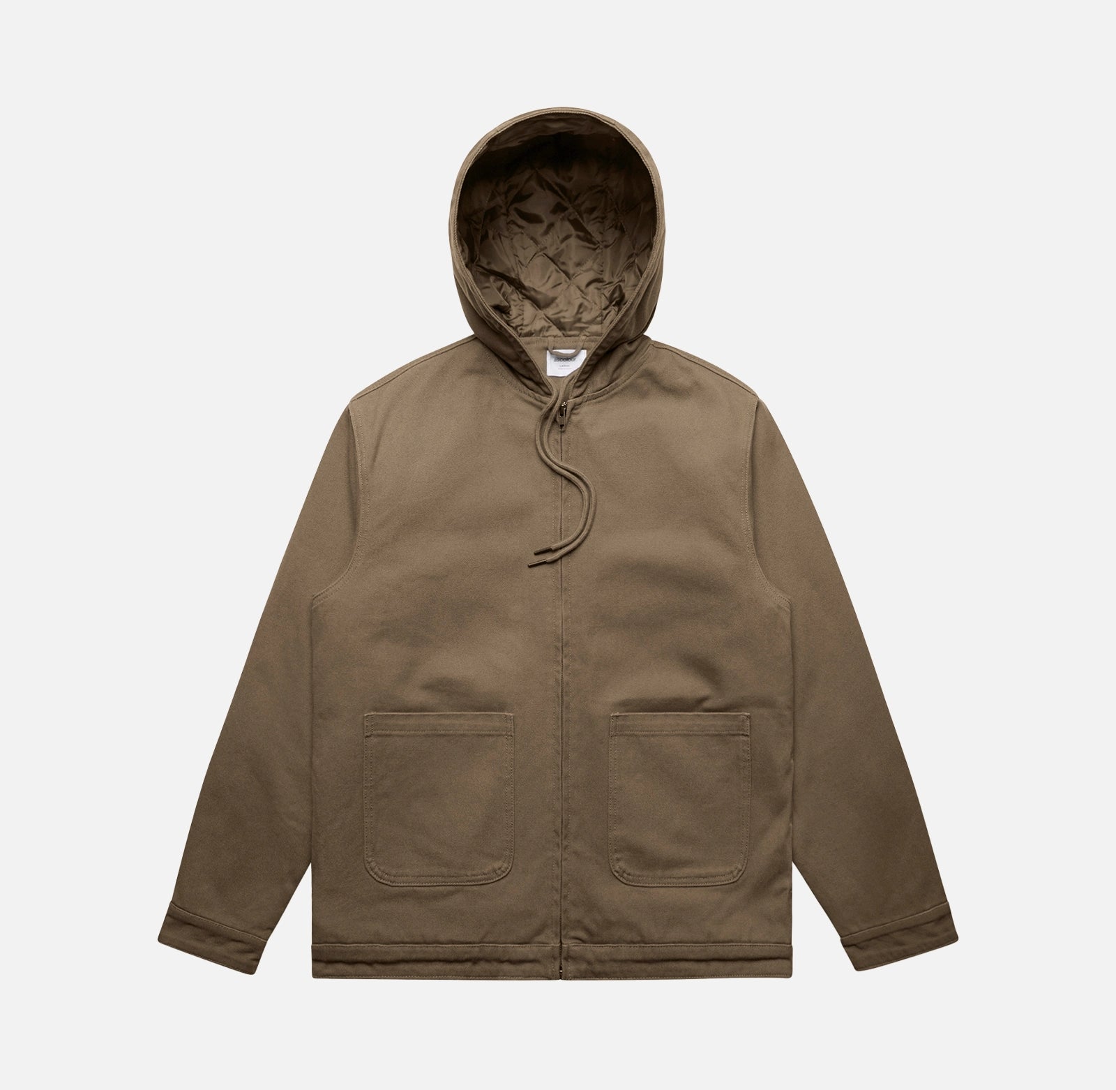Canvas Hooded Jas