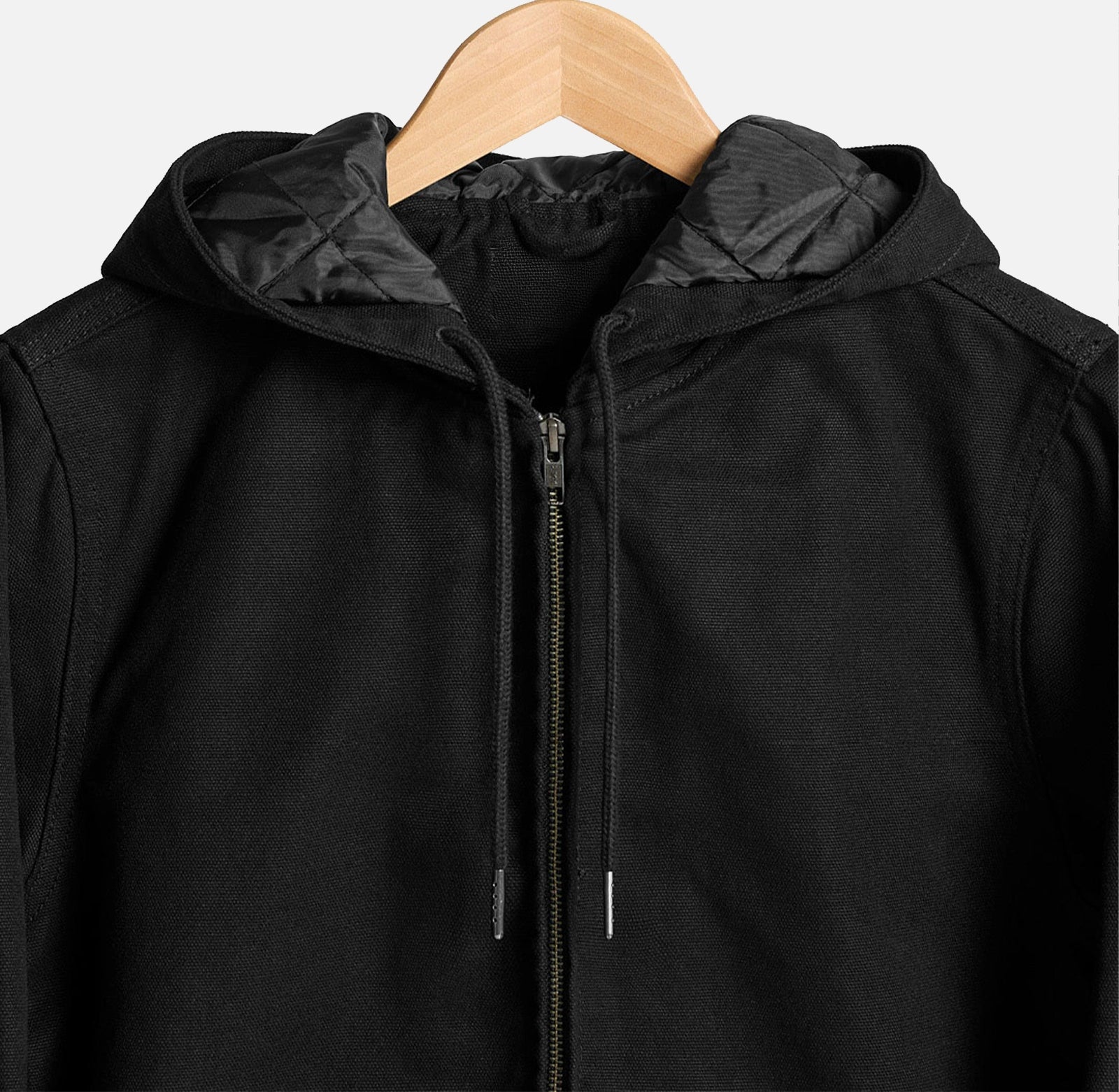 Canvas Hooded Jas