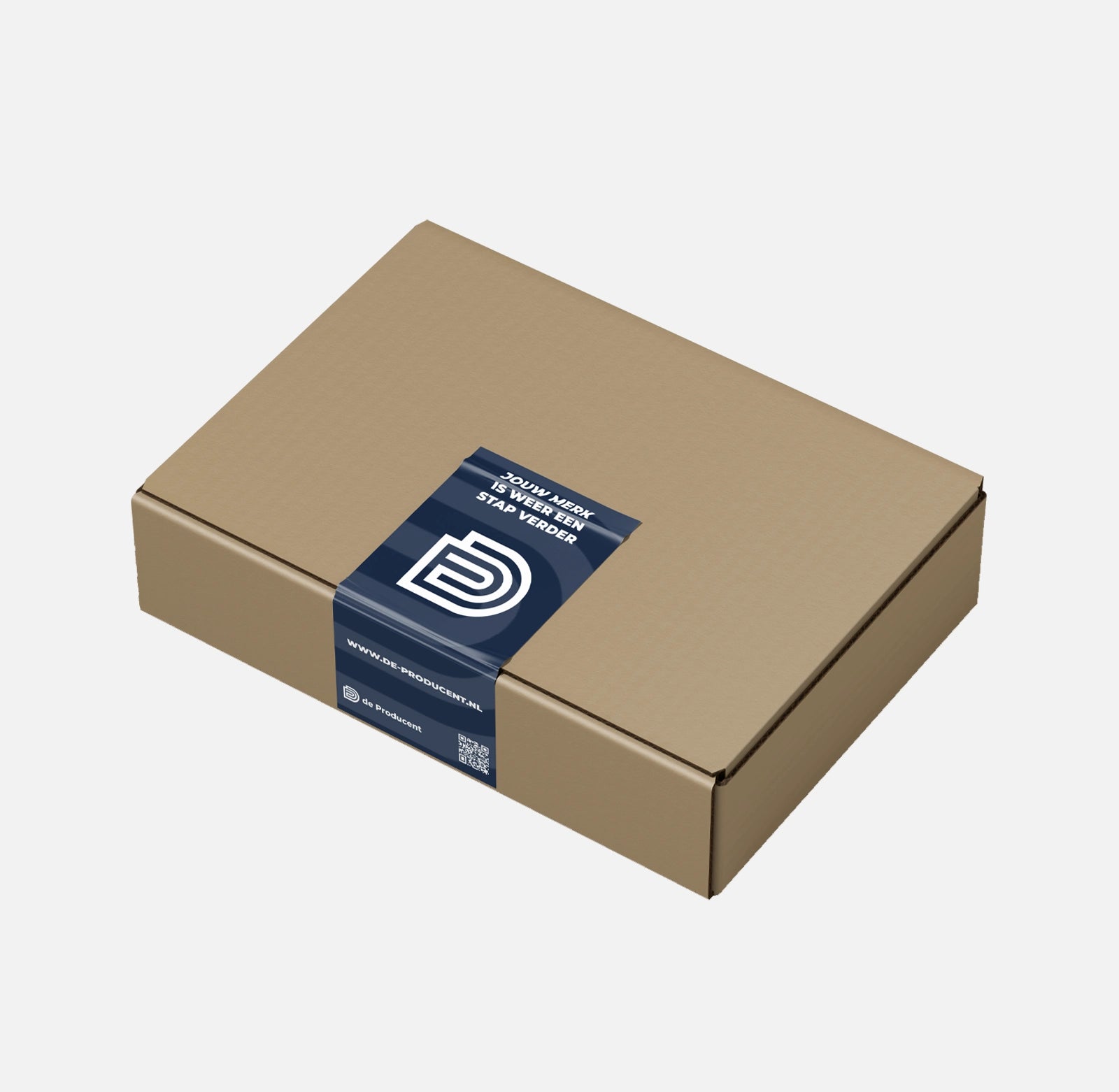 Rechthoekige stickers 10x5cm