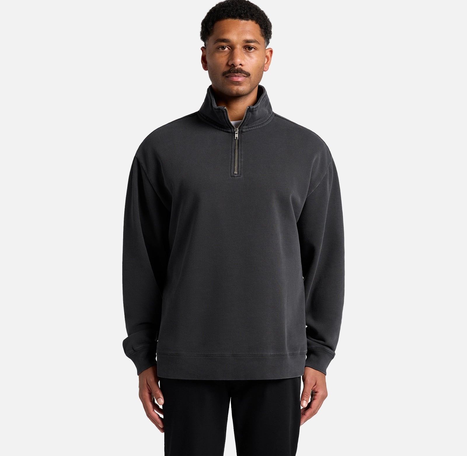 Relax Faded Half-Zip