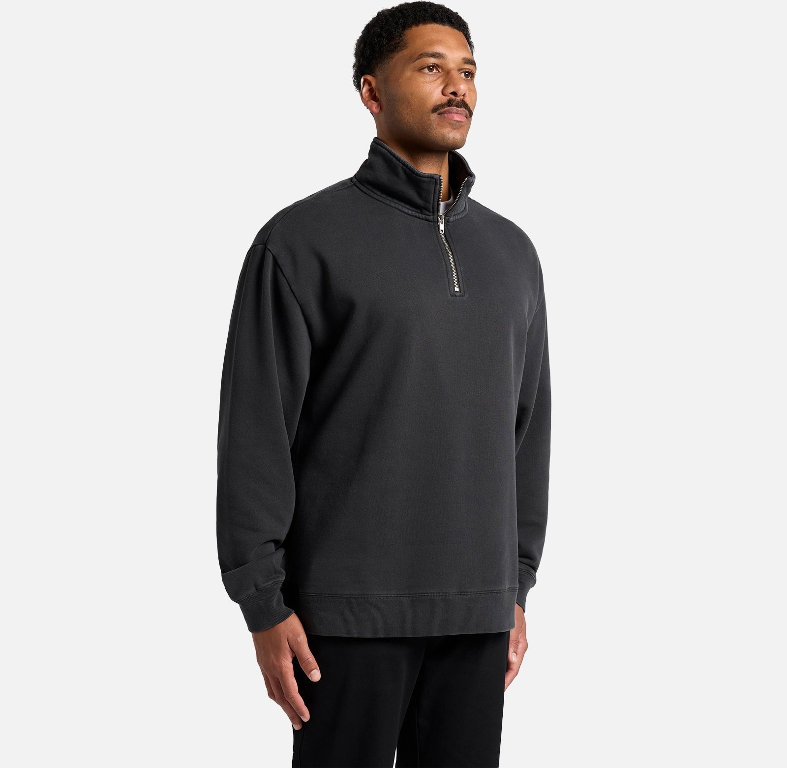 Relax Faded Half-Zip
