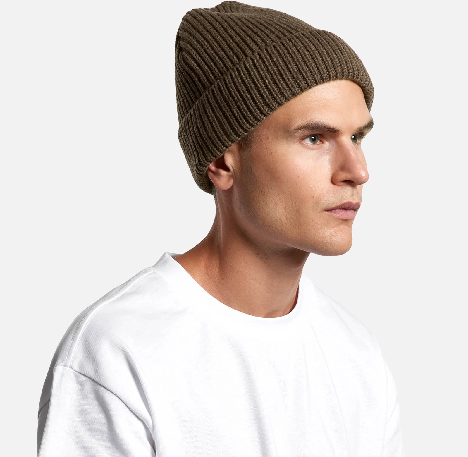 Ribbed Knit Beanie